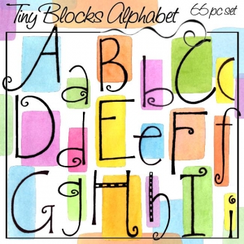 Tiny Blocks Alphabet