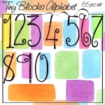 Tiny Blocks Alphabet