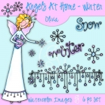 Angels At Home - Winter