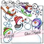 Itty Bitty Snowmen