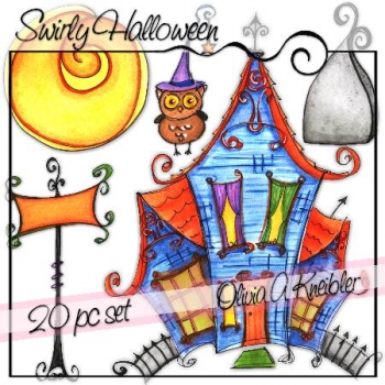 Swirly Halloween