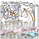 Swirly Halloween Doodads