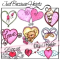 Just Because Hearts