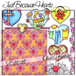 Just Because Hearts