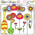 Retro Flowers 2
