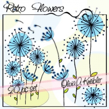 Retro Flowers