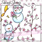Snowy Spring