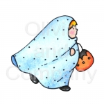 Babe In Ghost Costume