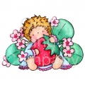 Girl With Strawberries