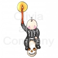 Skeleton Costumed Babe