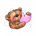 Bear Holding Heart
