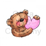 Bear Holding Heart