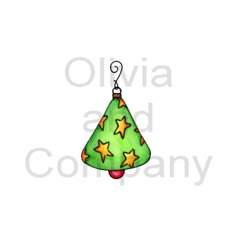 Christmas Tree Bell Ornament