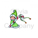 Girl With Candy Cane