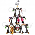 Penguin Christmas Tree
