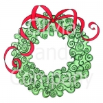 Swirly Green Wreath