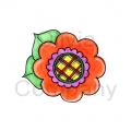 Fantasy Plaid Bloom