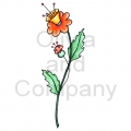 Orange Fantasy Flower