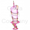 Pink Dots Cake