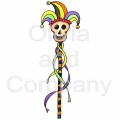 Skull Jester Wand