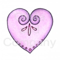 Lavender Heart