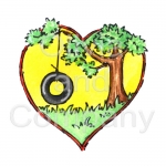 Tire Swing Heart