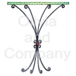 Green Café Table