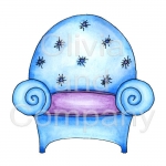 Blue Fantasy Chair