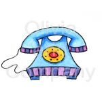 Blue Fantasy Telephone