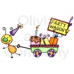 Bugs Party Wagon