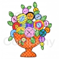 Button Bouquet