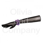 Black Glove With Bracelet