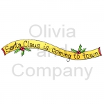 Santa Claus Is Coming Banner