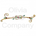 Swirly Holly Border