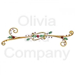 Swirly Holly Border
