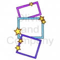 Triptych Stars Frame