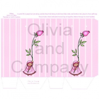 Tiny Rosebud Gift Bag