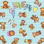 Raggedy Bears Love Me Paper