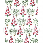 Candy Cane Trees Paper