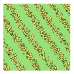 Diagonal Stars On Green Paper