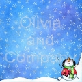 Snowing Snowman Paper
