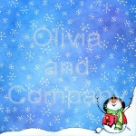 Snowing Snowman Paper