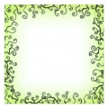 Green Swirls Paper