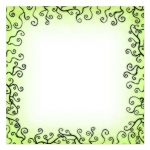Green Swirls Paper