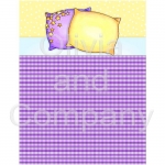 Purple Bed Paper