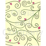 Hearts And Swirls Paper