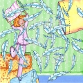 Slumber Party Feathers Paper