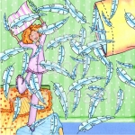 Slumber Party Feathers Paper