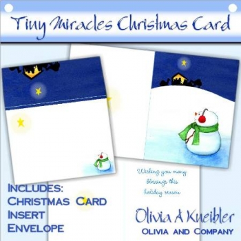 Tiny Miracles Christmas Card
