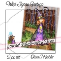 Witch Jigsaw Greeting Card